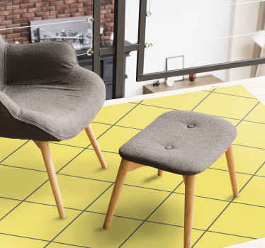 Pantone rhombus nordic vinyl rug - TenStickers