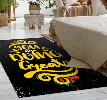 You are doing great custom rug - TenStickers