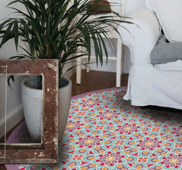 αναλυτικά χαλί από πλακάκια Μάνταλα - TenStickers