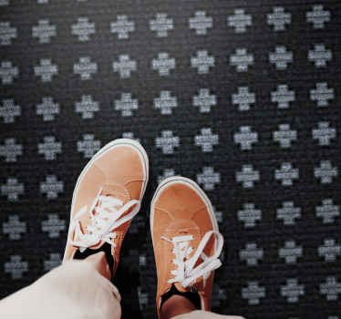 Križna razporeditev minimalistična vinilna preproga - TenStickers