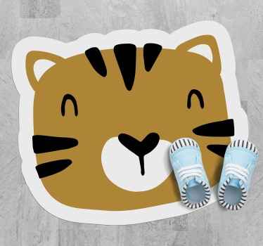 Detský vinylový koberec mini tiger - Tenstickers