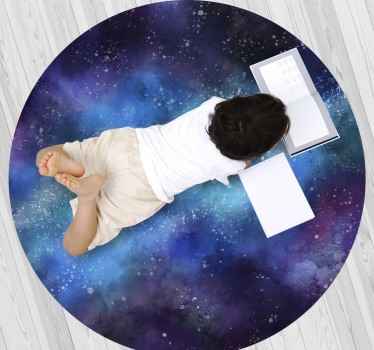 Detský vinylový koberec vesmírna hmlovina - Tenstickers