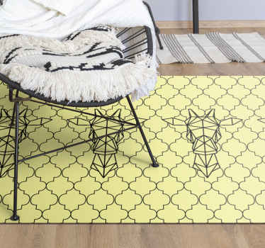 Mažas žirafos rašto šiaurinis vinilo kilimas - „Tenstickers“