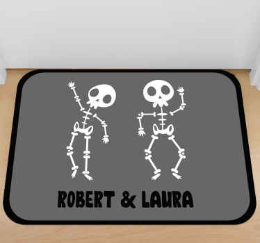 εξατομικευμένο χαλί σκελετών - TenStickers