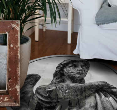 Alfombra vinílica vintage ángulo de inclinación de la vendimia - TenVinilo