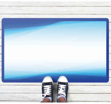 Alfombra vinílica minimalista mezcla de degradado genial - TenVinilo