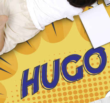 Strip dizajn s personaliziranim mat otiračem - TenStickers