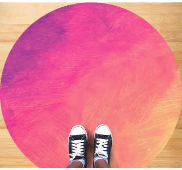 Alfombras vinílicas modernas Pintura colorida abstracta - TenVinilo