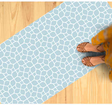 tile effect pattern bathroom flooring - TenStickers
