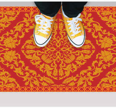 Alfombra vinílica vintage Mirada persa vintage - TenVinilo