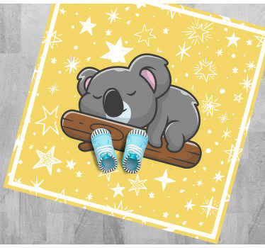 Koaladrömmar Vinylmatta daghem - Tenstickers