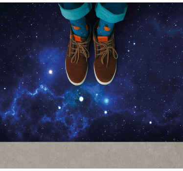 乙烯基地毯星星宇宙星云场景 - TenStickers