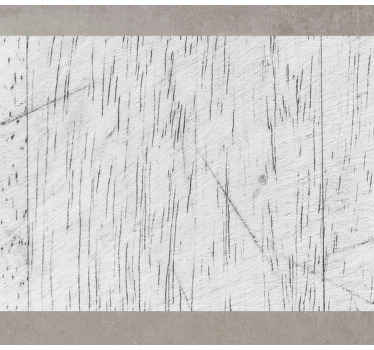 Tyylikäs valkoinen puu vinyylimatto - Tenstickers