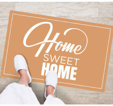 Tapete personalizado minimalista lar doce lar - TenStickers