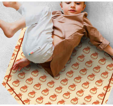 Alfombra vinílica cocina encantadores patrones de aves - TenVinilo