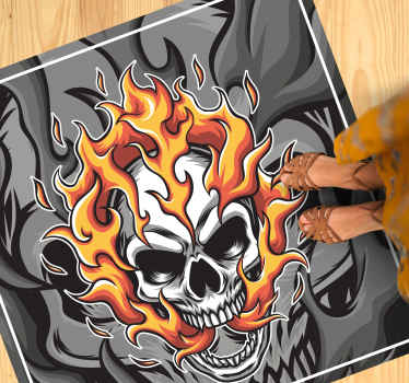 Alfombras vinílicas modernas Estilo de dibujos animados de bander - TenVinilo