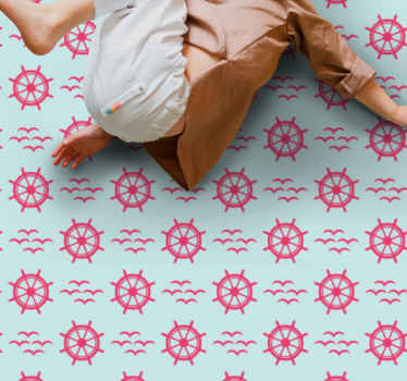 rôzne vinylové koberce pre deti námornícke volanty - Tenstickers