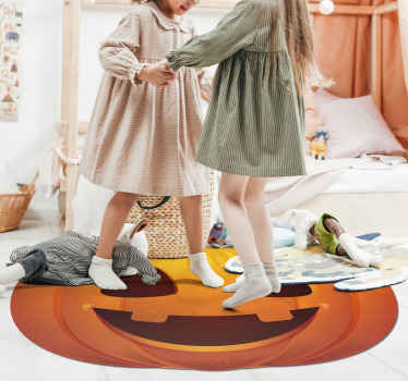 Græskar til halloween tæppe - TenStickers