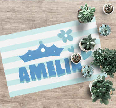 Vinil podovi s imenima postavljanje imena krune - TenStickers