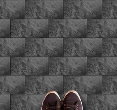 Tapete vinílico de pedras padrão estilo carvão - TenStickers