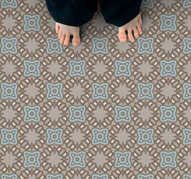 Dywan winylowy z mozaiką układanie mozaiki - TenStickers