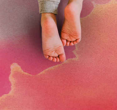 Koberec do obývačky s abstraktným gradientovým efektom - Tenstickers