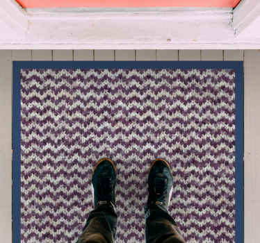 Marine natural fiber imitation texture carpet - TenStickers