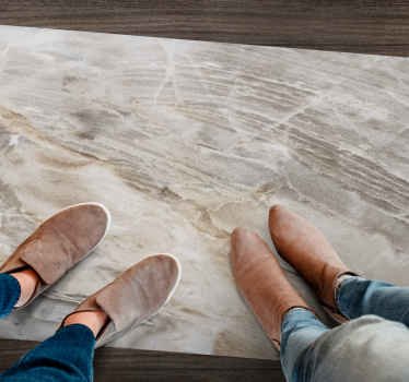 Tapis vinyle marbre finition élégante - TenStickers