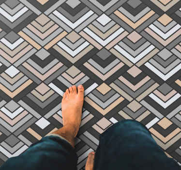 Moderne tæppe i abstrakt mønster i picasso -stil - TenStickers