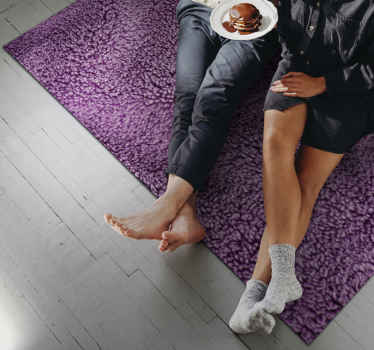 Vinyl Teppich Textur lila strukturierte oberfläche - TenStickers