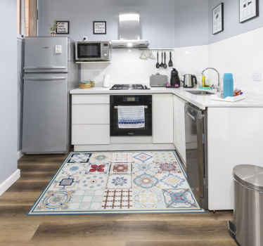 Portuguese tile floor  carpet - TenStickers