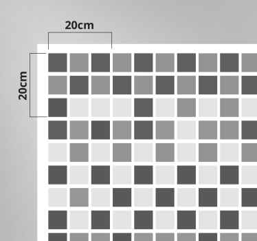 Sivi odtenki Vinilna preproga za kopalnico - TenStickers