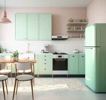 Kitchen plant tiles kitchen floor tiles - TenStickers