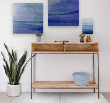 Tapis vinyle salle de bain motif lignes grises - TenStickers