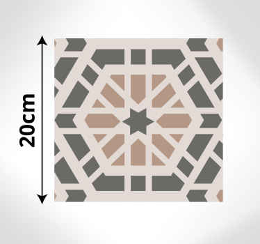 Alfombra vinilo azulejos patrón gótico portuguésPatrón gótico esp - TenVinilo