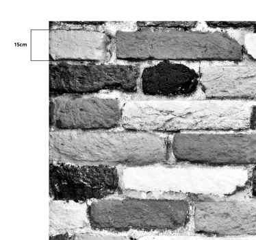 Alfombra vinílica de piedra blanca y negra - TenVinilo