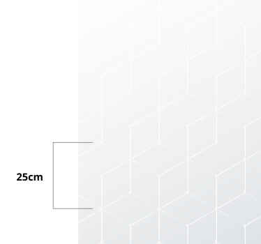 Alfombra vinílica hidráulica superficie de patrón geométrico - TenVinilo