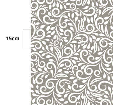 Vinyl Teppich Küche rustikales Graumuster - TenStickers