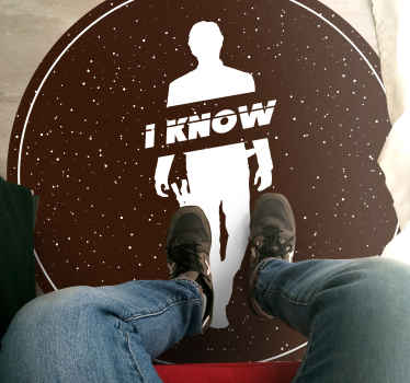 Minimalist Silhouette Statement minimalistic rug - TenStickers