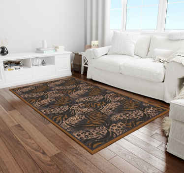 Vinil podovi otisak životinja motiv egzotične džungle - TenStickers