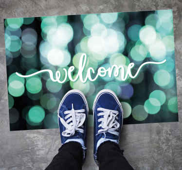 ışıklı giriş holü karosu ile karşılama - TenStickers