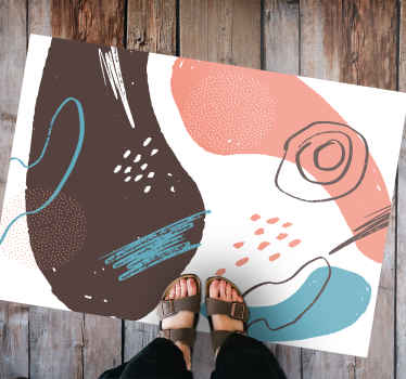 Tapete grunge parede arte escova de sala de estar - TenStickers