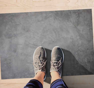 Vinyl Teppich Marmoroptik graue Textur - TenStickers