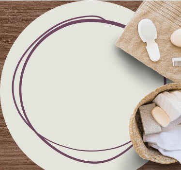 vinylový koberec do kúpelne kúpeľňová esencia - Tenstickers