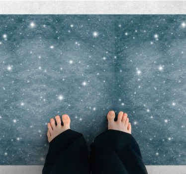 Alfombra vinílica salón Diseño contemporáneo abstracto - TenVinilo