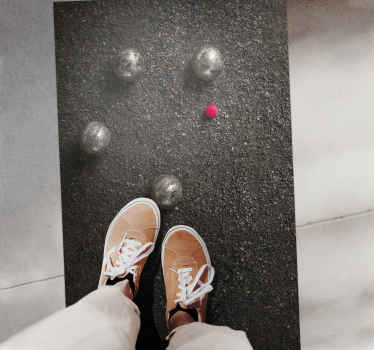 Tapis vinyle tapis de pétanque intérieur - TenStickers