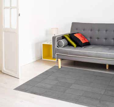 Betoninen kollaasi Tekstuuri vinyylimatto - Tenstickers