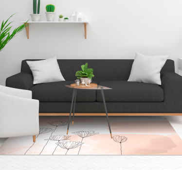 Vinilna cvetlična preproga - TenStickers