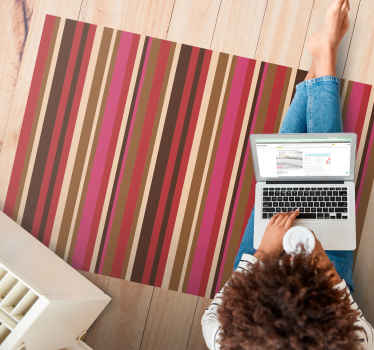 Bohém csíkos mintás csíkos szőnyeg - TenStickers