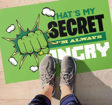 Vinylový koberec always angry - Tenstickers